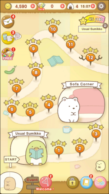 令人费解的方式(Sumikko gurashi)