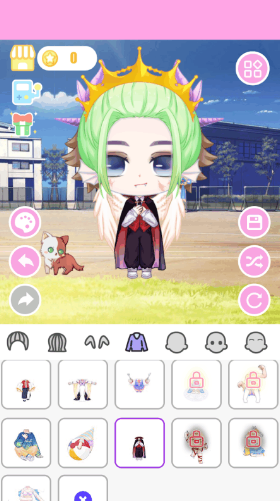 动漫装扮女孩