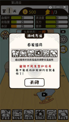 阿呆养发记