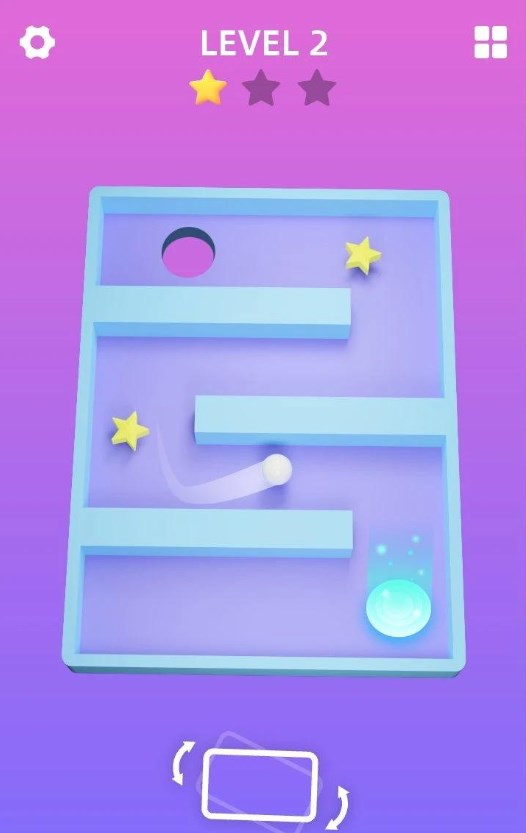 3D陀螺仪迷宫球游戏手机版
