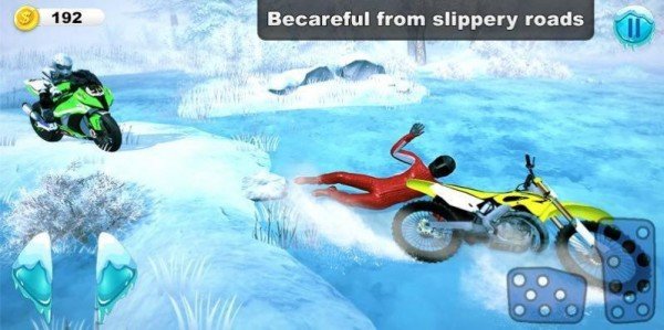 真实雪地摩托大赛3D