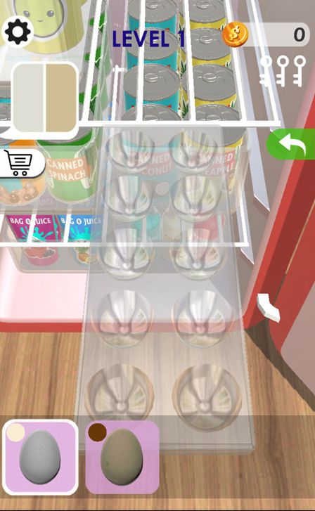 整理冰箱3D(	Fridge Organizing 3D)