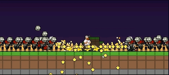 横板像素植物大战僵尸