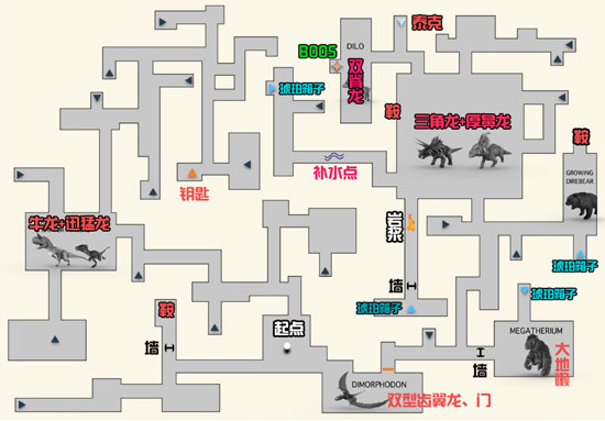 《明日方舟》手游方舟地牢路线图一览大全