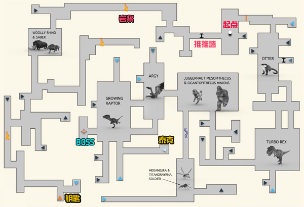 《明日方舟》手游方舟地牢路线图一览大全