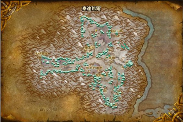 《魔兽世界》怀旧服矿点分布图纸大全