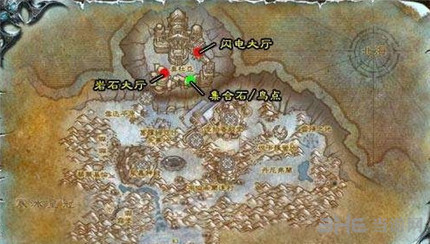 《魔兽世界》闪电大厅副本入口地图位置介绍