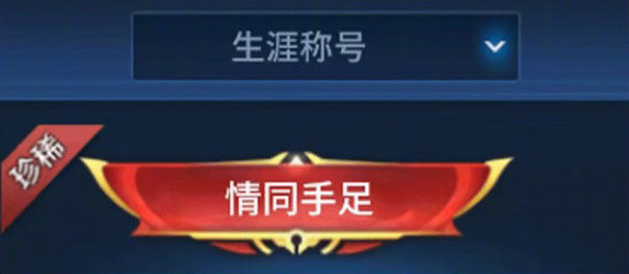 《王者荣耀》情同手足称号获取攻略
