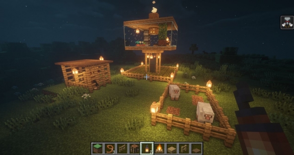 《我的世界》新手生存小屋建造方法介绍