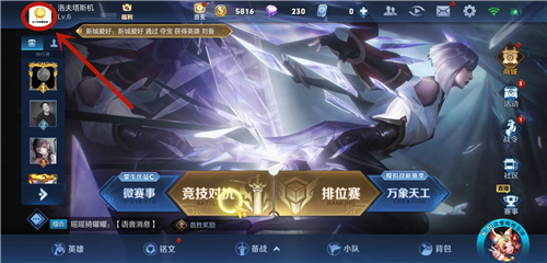 《王者荣耀》S19成就等级查看方法