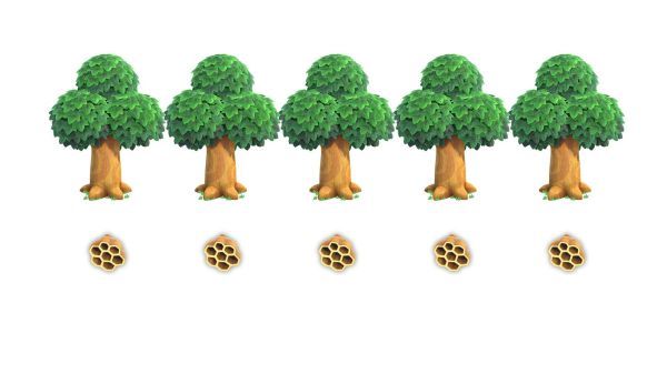 《动物之森》摇树掉家具攻略 分配的顺序是蜂巢优先