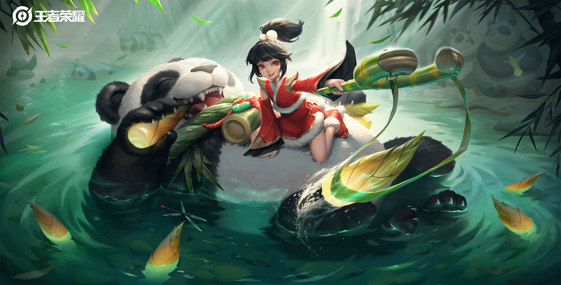 《王者荣耀》阿古朵伴生皮肤熊猫少女图文介绍