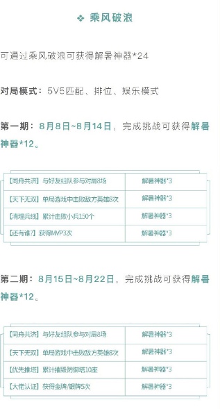 《王者荣耀》解暑神器获取方法
