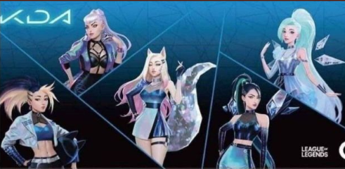 《LOL》2020KDA女团皮肤原画欣赏