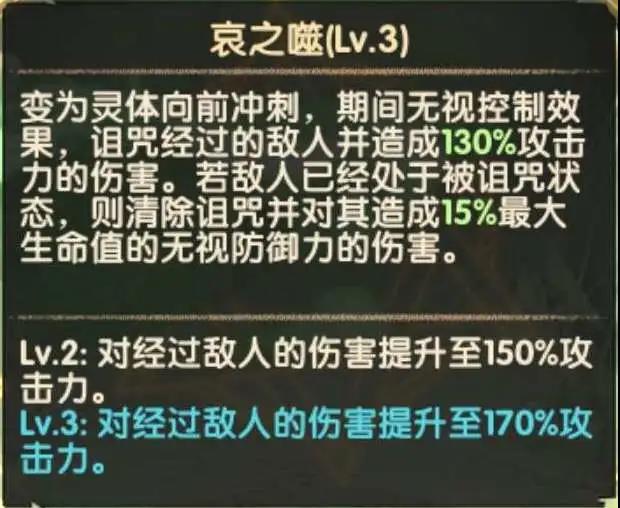 《剑与远征》忒萝玟技能效果一览