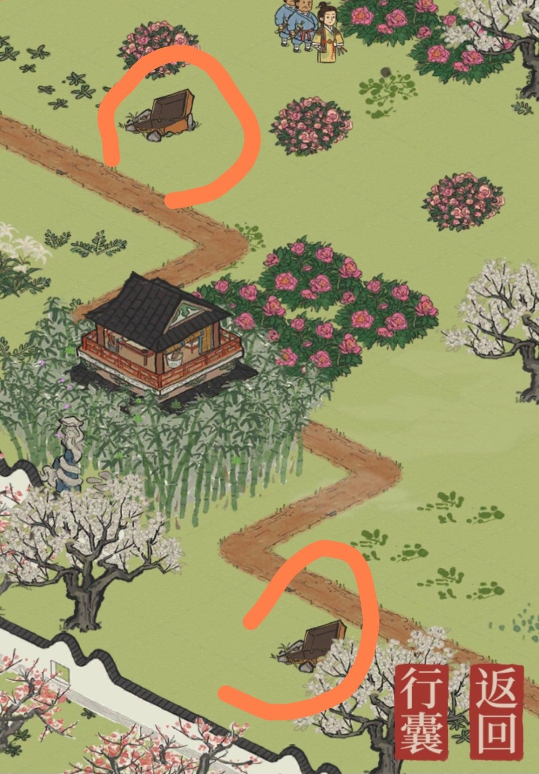 《江南百景图》丽娘府宅宝箱地图位置介绍