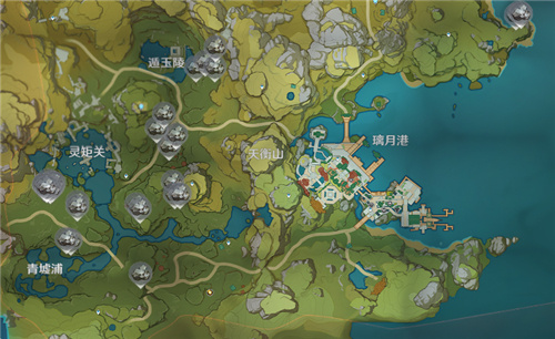 《原神》白铁矿刷新地点一览