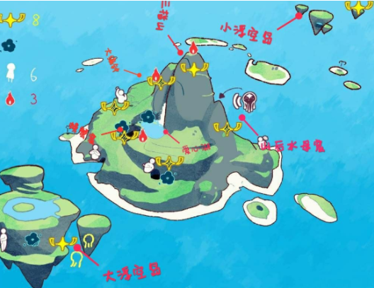 《sky光遇》圣岛季小金人位置大全
