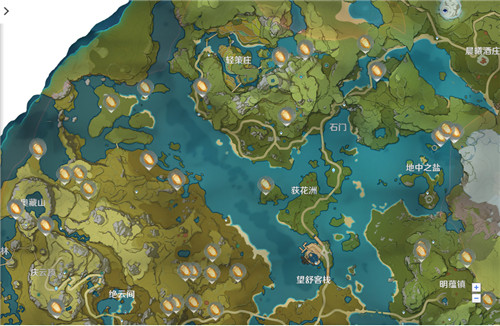 《原神》石珀分布地图位置介绍