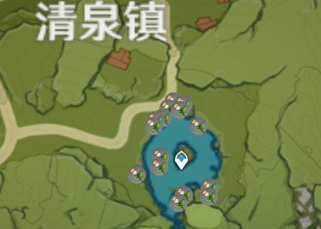 《原神》嘟嘟莲地图采集攻略