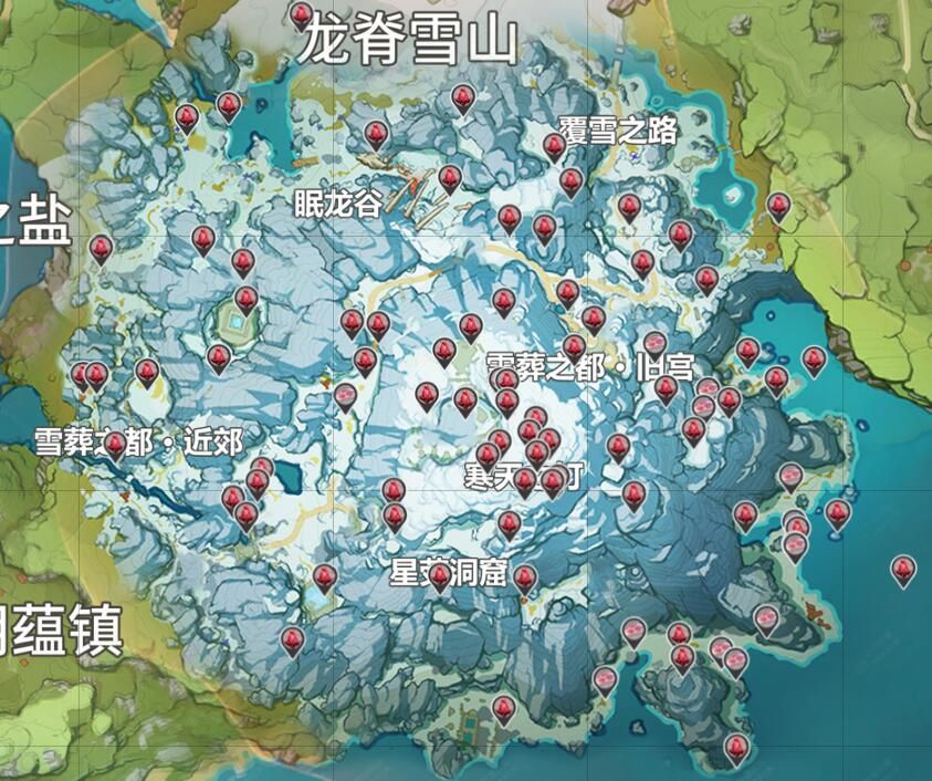 《原神》1.2绯红玉髓位置汇总