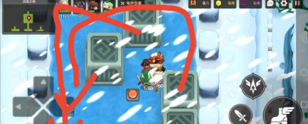 《坎公骑》冰雪之境怎么完成