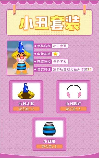 《摩尔庄园》小丑套怎么获得
