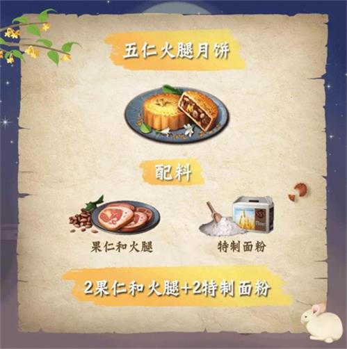 《明日之后》2021月饼食谱配方