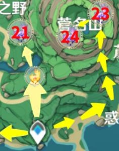 《原神》鹤观岛雷神瞳在哪