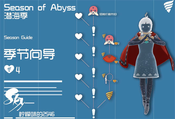 《光遇》潜海季兑换图