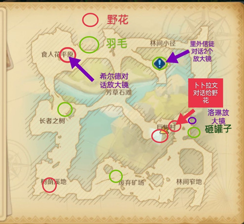 《龙之国物语》野花怎么获得