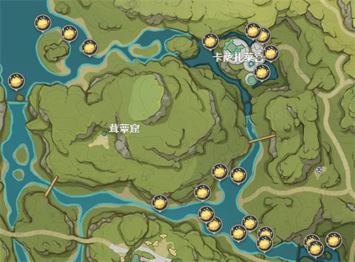 原神月莲位置在哪里（原神3.0月莲位置介绍）