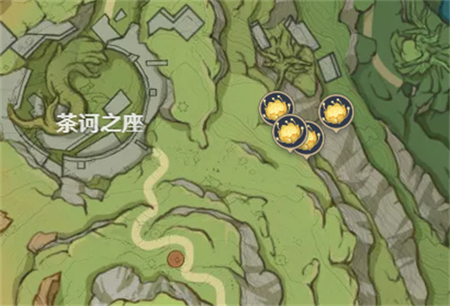 原神月莲位置在哪里（原神3.0月莲位置介绍）