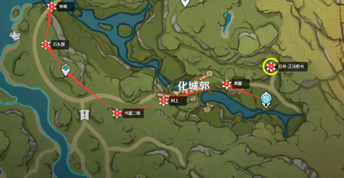《原神》草神瞳收集路线推荐