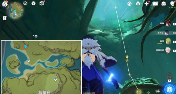 《原神》茸蕈窟隐藏锚点开启攻略