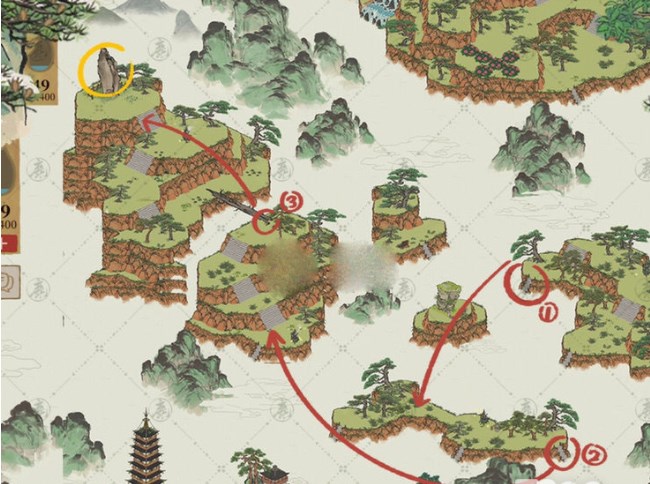 《江南百景图》徽州探险黄山云海怎么过
