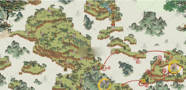 《江南百景图》徽州探险黄山云海怎么过