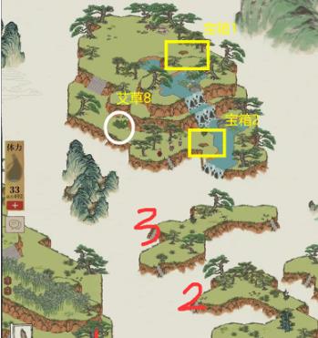 《江南百景图》徽州探险第四章宝箱在哪
