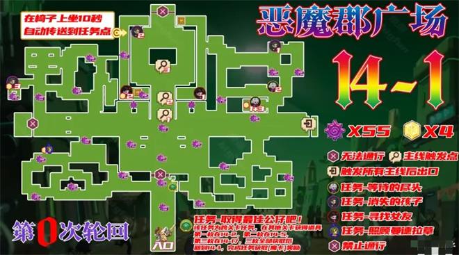 《坎公骑冠剑》14-1关卡通关攻略