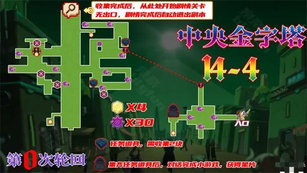 《坎公骑冠剑》14-4碎片全收集攻略
