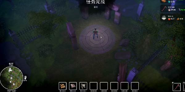 《我的水世界求生》开启墓地任务怎么做