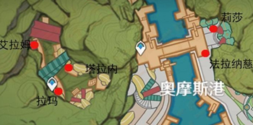 《原神》七圣召唤大世界牌手位置攻略