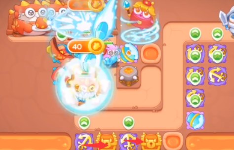 《保卫萝卜4》饿龙传说5关攻略