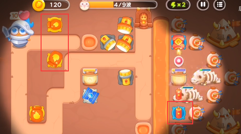 《保卫萝卜4》饿龙传说6关攻略