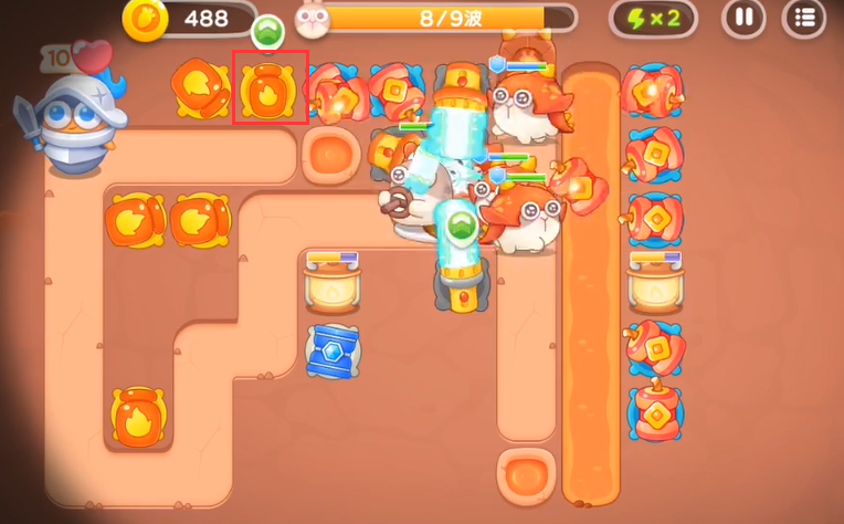 《保卫萝卜4》饿龙传说6关攻略