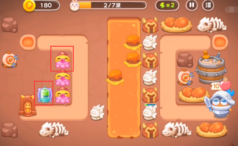 《保卫萝卜4》饿龙传说7关攻略