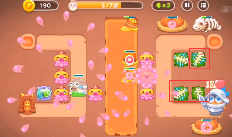 《保卫萝卜4》饿龙传说7关攻略