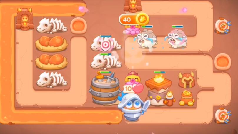《保卫萝卜4》饿龙传说12关攻略