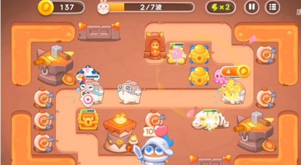 《保卫萝卜4》饿龙传说14关攻略