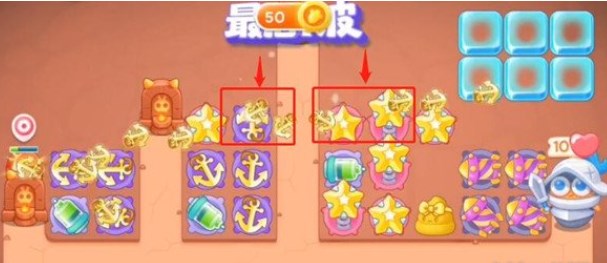 《保卫萝卜4》饿龙传说22关攻略